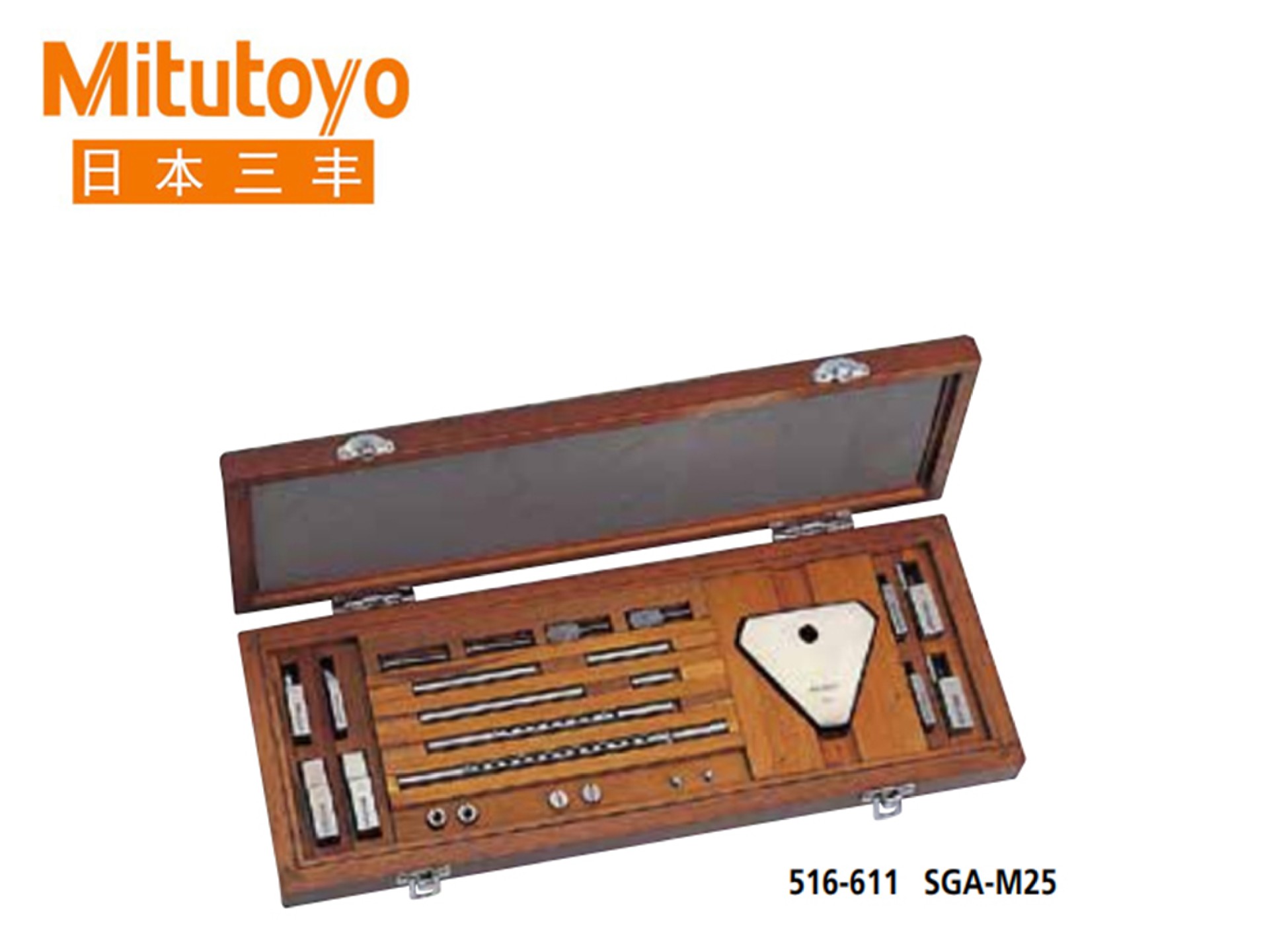 Mitutoyo三丰516系列 方形量块附件 SGA-M25