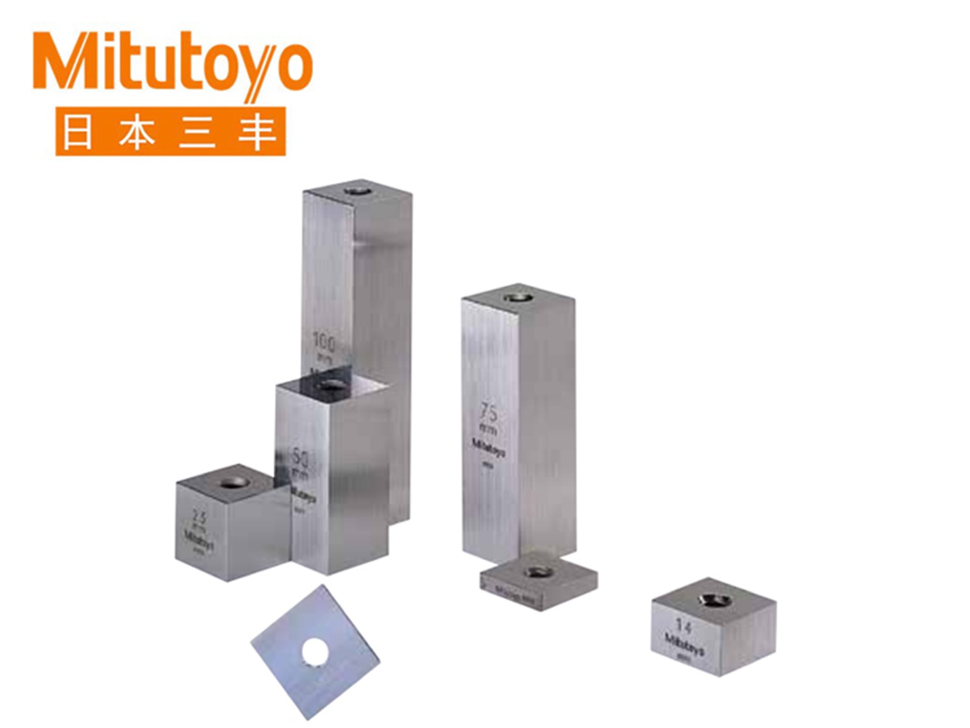 Mitutoyo三丰单体公制方形量块